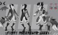 create high quality nsfw furry reference sheets, custom fursona ref art