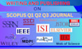 write and publish research article on scopus ssci isi scie sci q1 q2 q3 journal