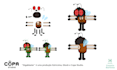 be creating a complex 2d rig of your characters