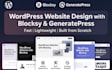 design blocksy website, generatepress astra pro, kadence, hello elementor theme