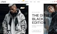 design streetwear website, clothing website, clothing store, fashion store, y2k