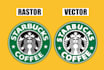 redraw logo vector tracing, vectorize image png to vector file coreldraw