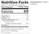 create nutrition and supplement facts panel
