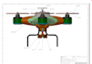 create a hybrid fishing drone