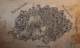 do medieval fantasy map, isometric vector map illustrations for novels games dnd