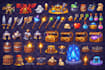 pixel game art pixel art character isometric pixel assets background enviroment