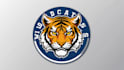 design tiger mascot logo with creative concepts