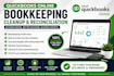 quickbooks online cleanup,and bank reconciliation
