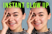 do high end skin retouching, remove acne, wrinkles, pimples and blemishes