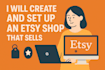 build your etsy store, create digital product, rank SEO listings, etsy pod
