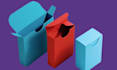 create card game box design, box mockup, box illustration