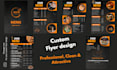 design custom flyers, thumbnails and banners