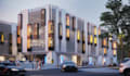 redesign 3d exterior render, commercial building and house design in sketchup