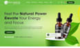 design sales machine supplement website and dietary supplement website
