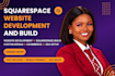 website development squarespace website squarespace build squarespace website