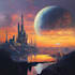paint landscape environment, concept art, bookcover
