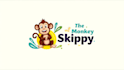 design outstanding monkey mascot logo with express delivery