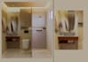 design modern 3d toilet renders