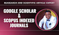 write and publish research article in google scholar scopus journals