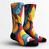 create  mockup unique socks design pattern sublimation