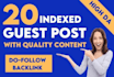 publish 5 dofollow guest post links