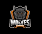 design high quality wolf mascot logo with my fastest delivery