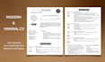 design a professional creative resume and CV