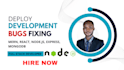 develop or fix your mern stack web app with nodejs backend
