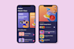 design flutter screens and fix bugs and errors