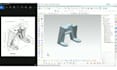 do reverse engineering cad model use quick surface modelling parametric software