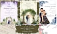 design wedding anniversary  invitation card