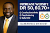 increase ahrefs domain rating dr authority upto 85 domain rating, ahrefs dr url