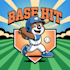 design high quality base hit mascot logo with free source file
