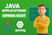 create intelligent java applications with spring boot