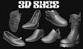 design custom 3d shoe modelling 3d footwear sneakers, slippers, heels and boots
