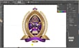 create premium seal, bishop crest, apostolic seal, church logo