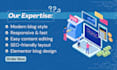 build elementor wordpress blog, wp blog design, modern layout in 72h