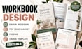 workbook design ebook redesign PDF lead magnet, freebie and canva template