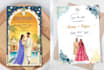 make custom illustrated wedding invites