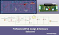 design multi layer pcb layout in kicad and proteus