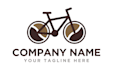 design a beautiful bicycle logo