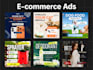 facebook ads, instagram ads and google ads banners