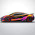 design a car wrap for racing and drift livery