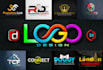 do modern business logo design with copyrights
