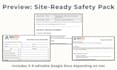 create editable safety documents tailored to your trade