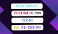 redesign, or develop webflow website, convert your figma to webflow framer