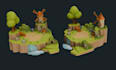 design 3d environments and game level design in unity