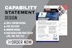 design capability statement to elevate your business
