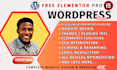 do wordpress with elementor pro website design elementor pro website redesign