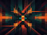 create abstract geometric digital art